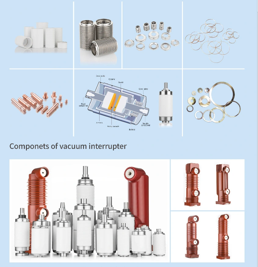 40.5kV Vacuum Interrupter/Vacuum Arc Extinguishing Chamber/Vacuum Bottle for ZN85 Indoor Vacuum Circuit Breaker